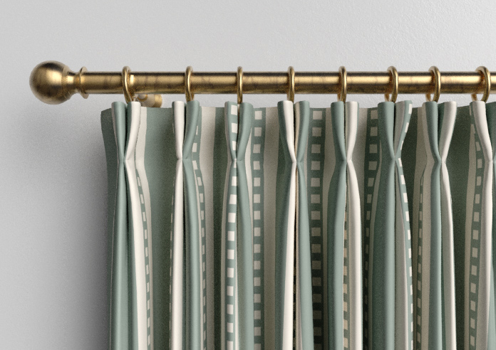 The British Stripe Co. Edgar, Polzeath No.1 - Made to Measure Curtains - Image 10